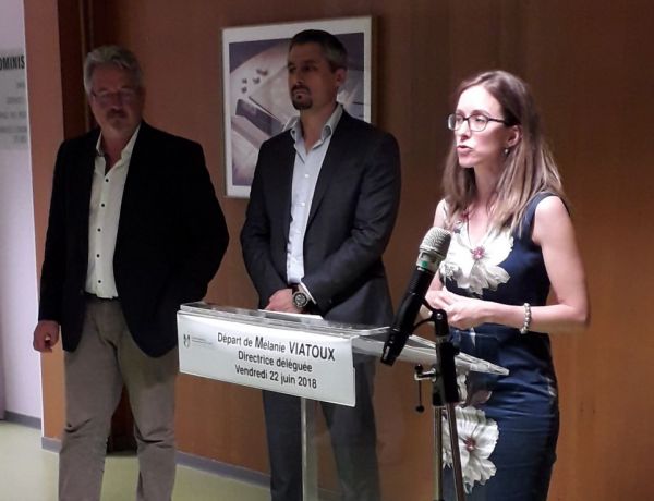 Départ de la Directrice déléguée Départ de la Directrice déléguée