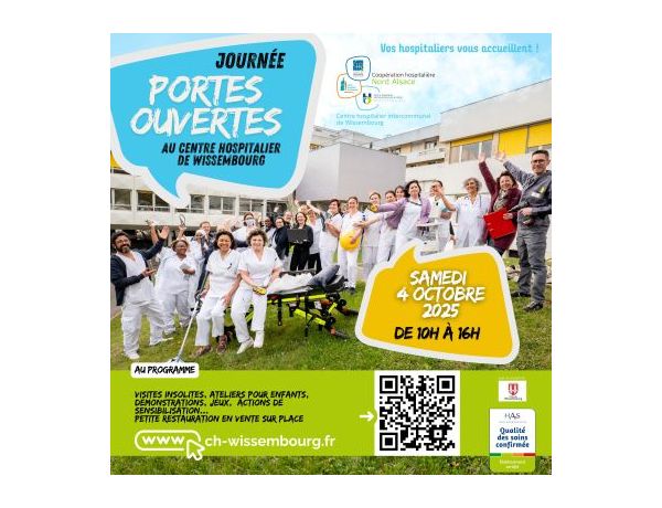 Portes ouvertes au Centre hospitalier de Wissembourg : un hôpital à découvrir ! Portes ouvertes au Centre hospitalier de Wissembourg : un hôpital à découvrir !