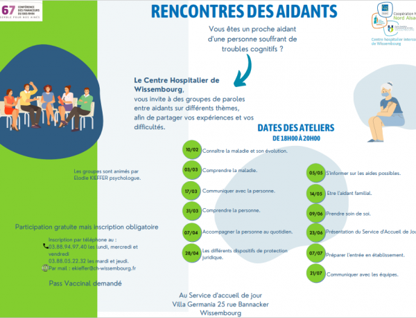 Les rencontres des Aidants Les rencontres des Aidants