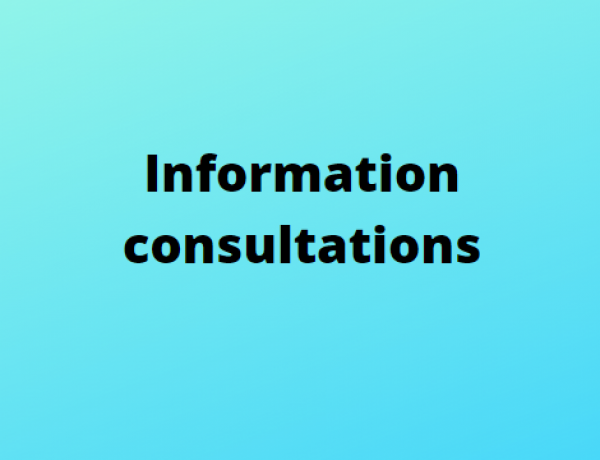 Information consultations Information consultations
