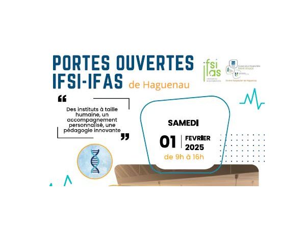 Journée Portes Ouvertes 2025 de l'IFSI - IFAS de Haguenau Journée Portes Ouvertes 2025 de l'IFSI - IFAS de Haguenau