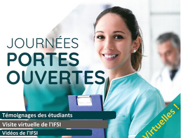 Portes ouvertes virtuelles des IFSI-IFAS de Haguenau et Wissembourg Portes ouvertes virtuelles des IFSI-IFAS de Haguenau et Wissembourg